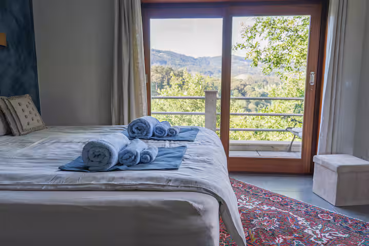 A private guest room at Canto do Sol